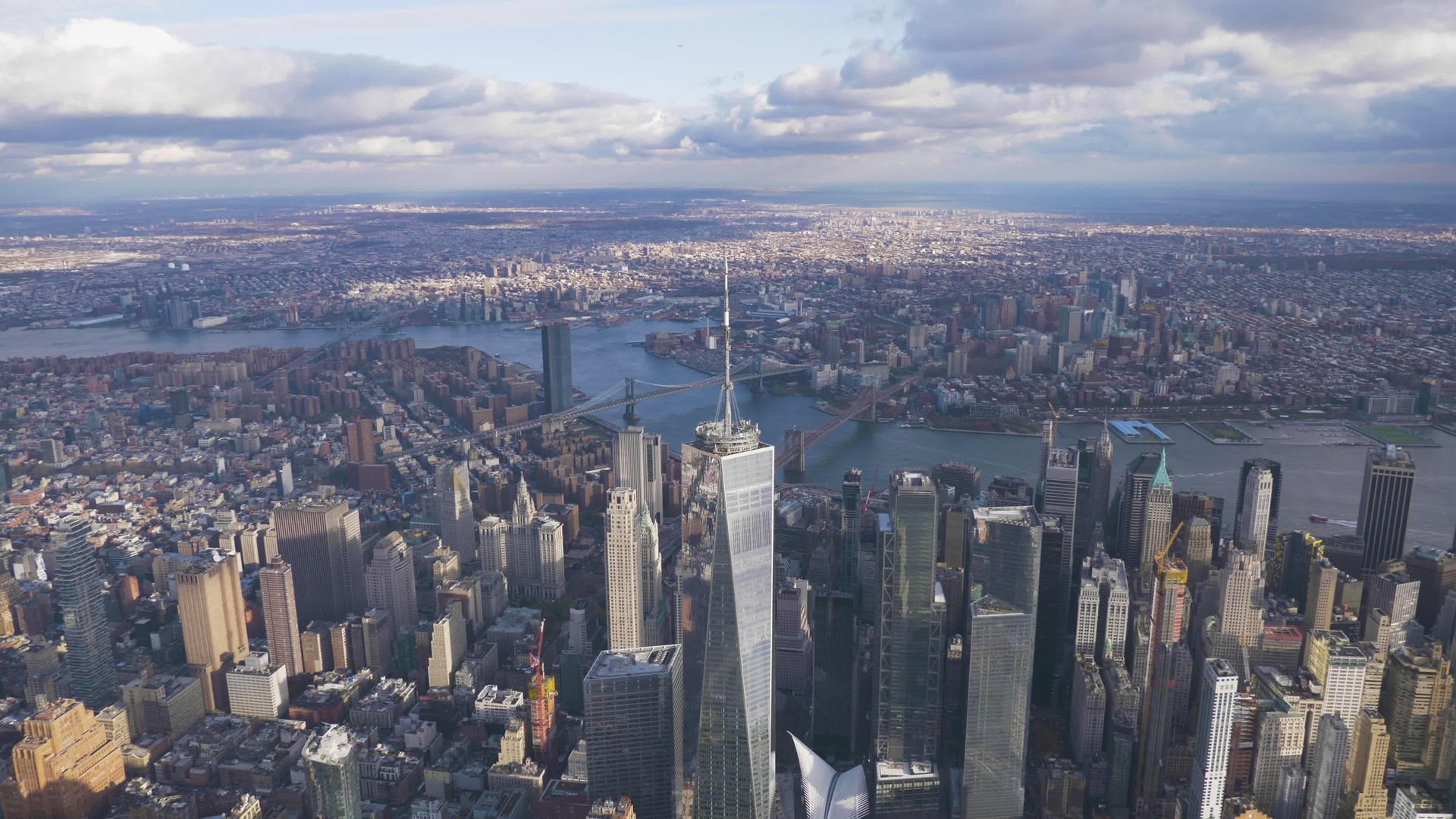 纽约曼哈顿世贸中心视频的预览图