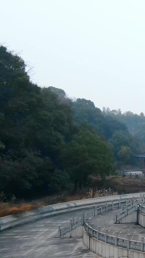 航拍非遗杭州太极八卦坛风景名胜区视频的预览图