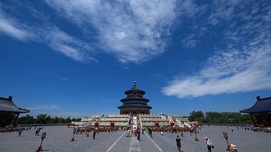 北京天坛公园4K延时视频的预览图