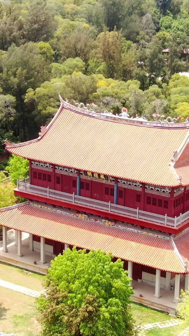 泉州南少林藏经阁古建筑航拍视频的预览图