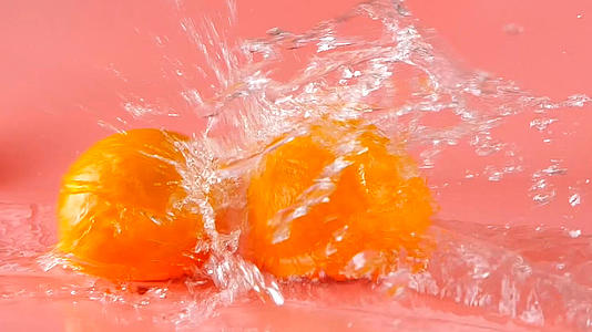 升格慢动作橙子特效视频的预览图