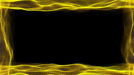 炫彩星光粒子位移边框修饰动画视频的预览图