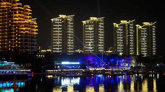 城市夜景杭州视频的预览图