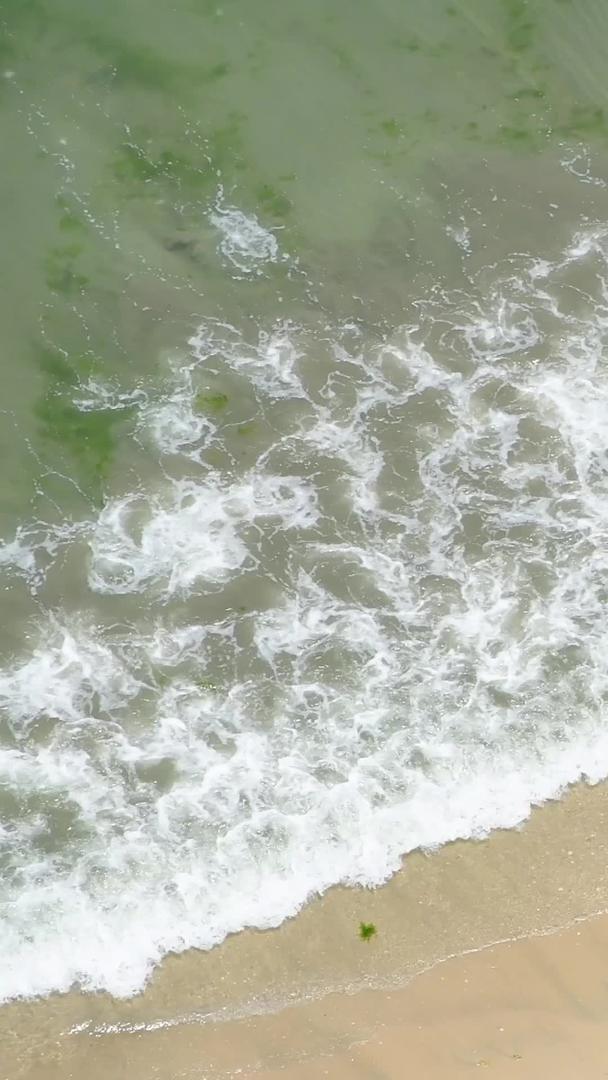 游客在海边沙滩漫步视频的预览图