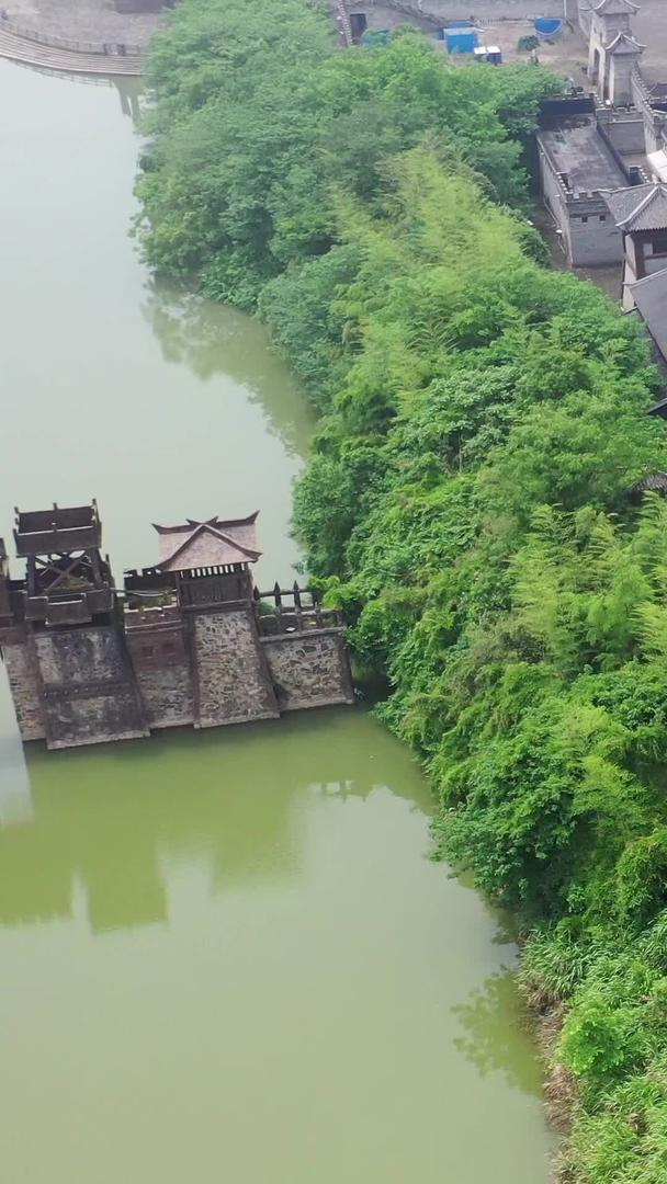 张谷英村湖南岳阳航拍视频视频的预览图