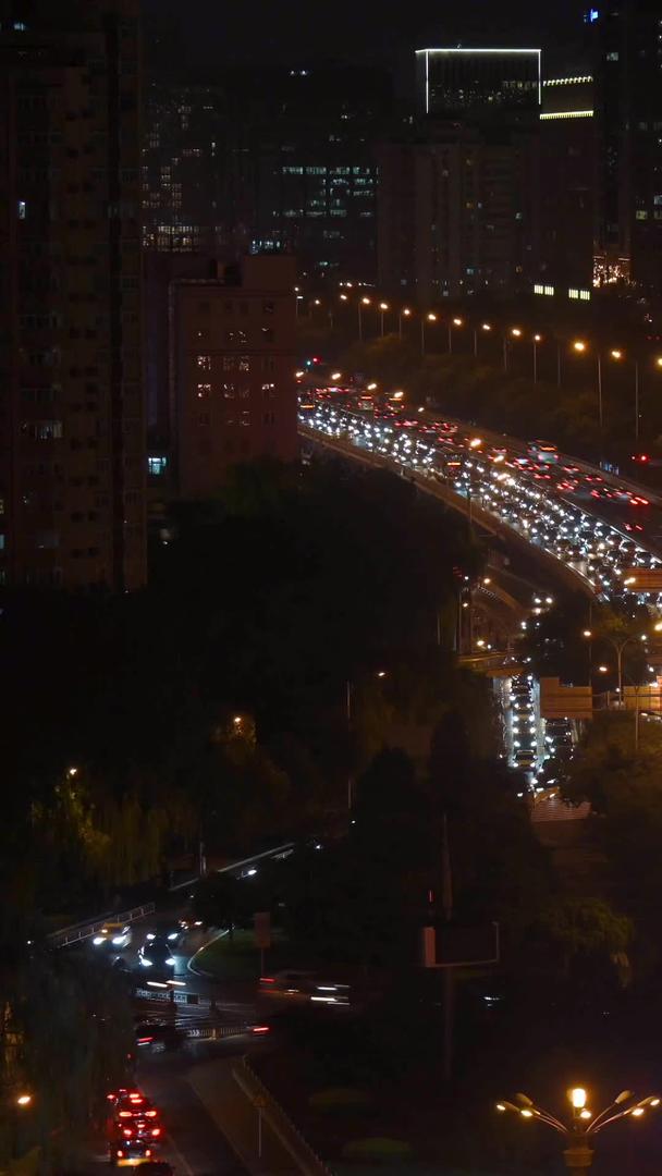 北京立交桥高峰时段车流延迟视频的预览图