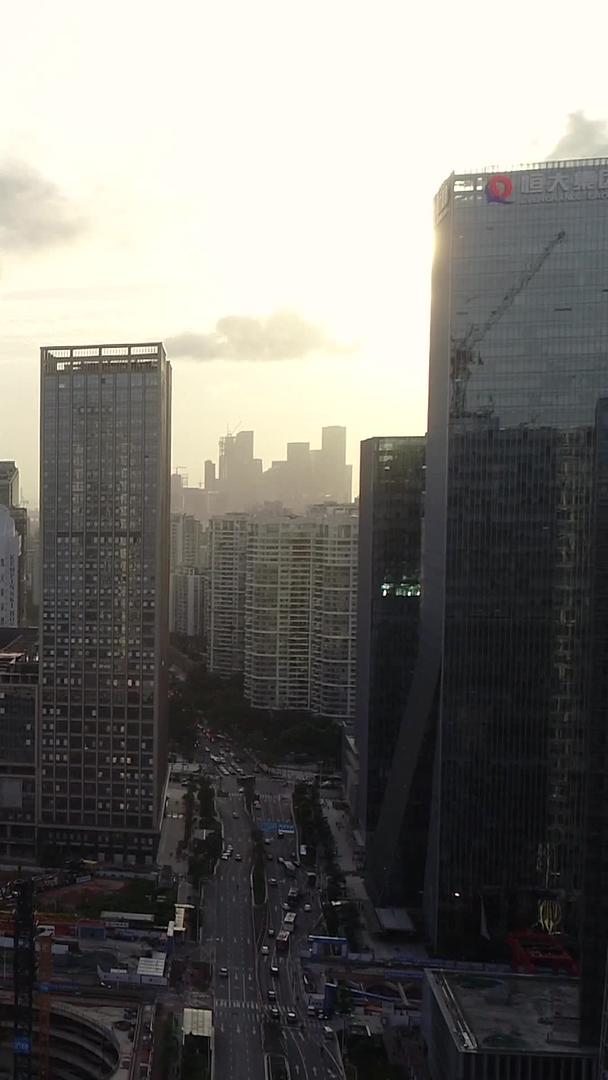 深圳南山后海建筑群航拍视频的预览图