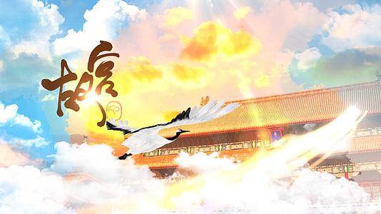 绚丽创意中国风故宫旅游大气风景宣传片模板视频的预览图