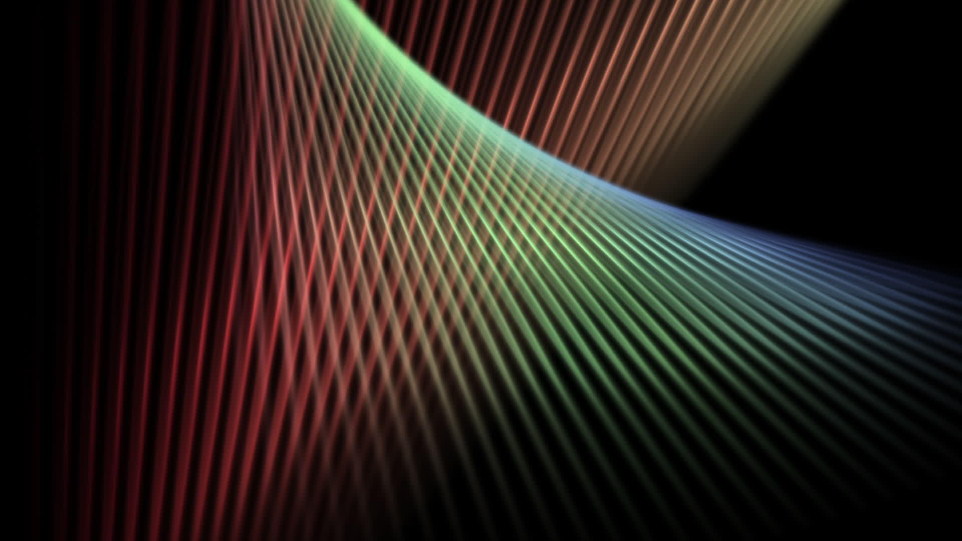 独特的设计图案抽象的多色移动条纹表面视频的预览图