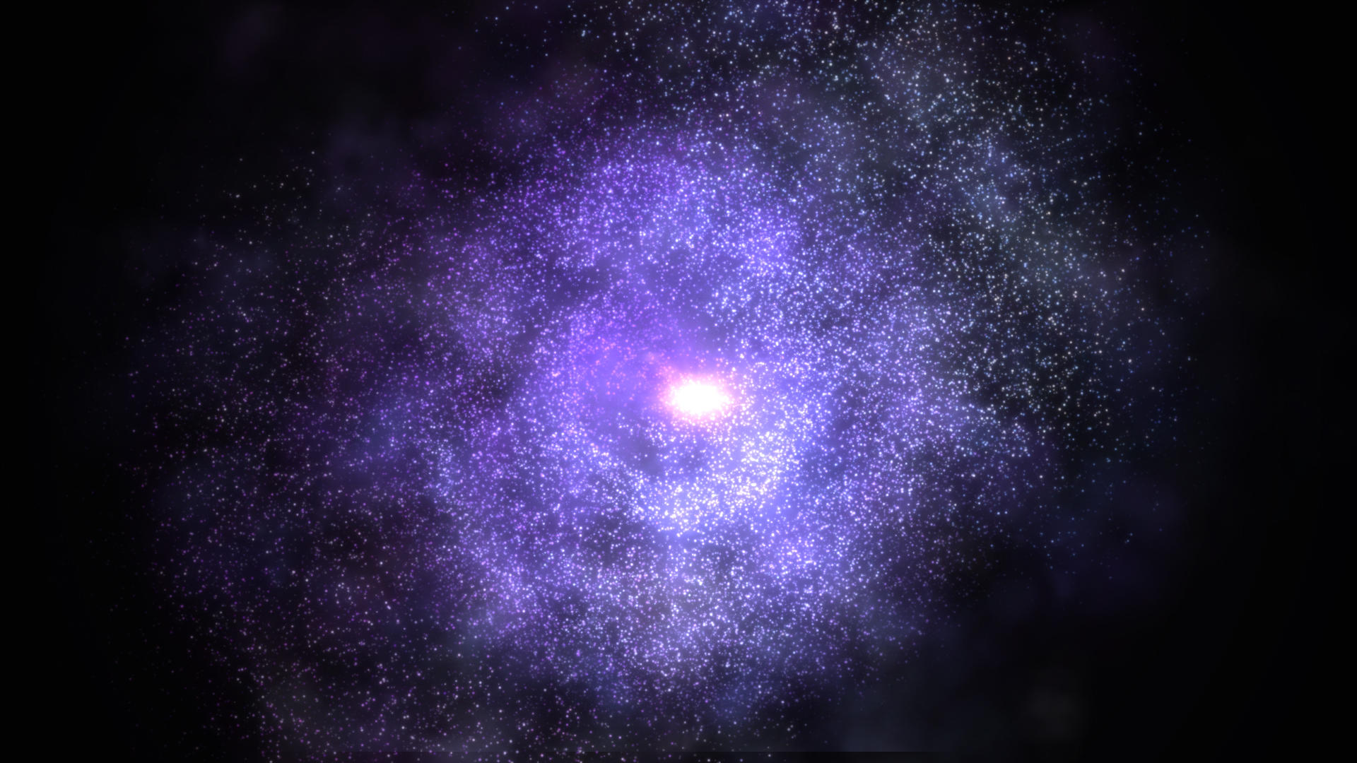 粒子星云背景视频的预览图