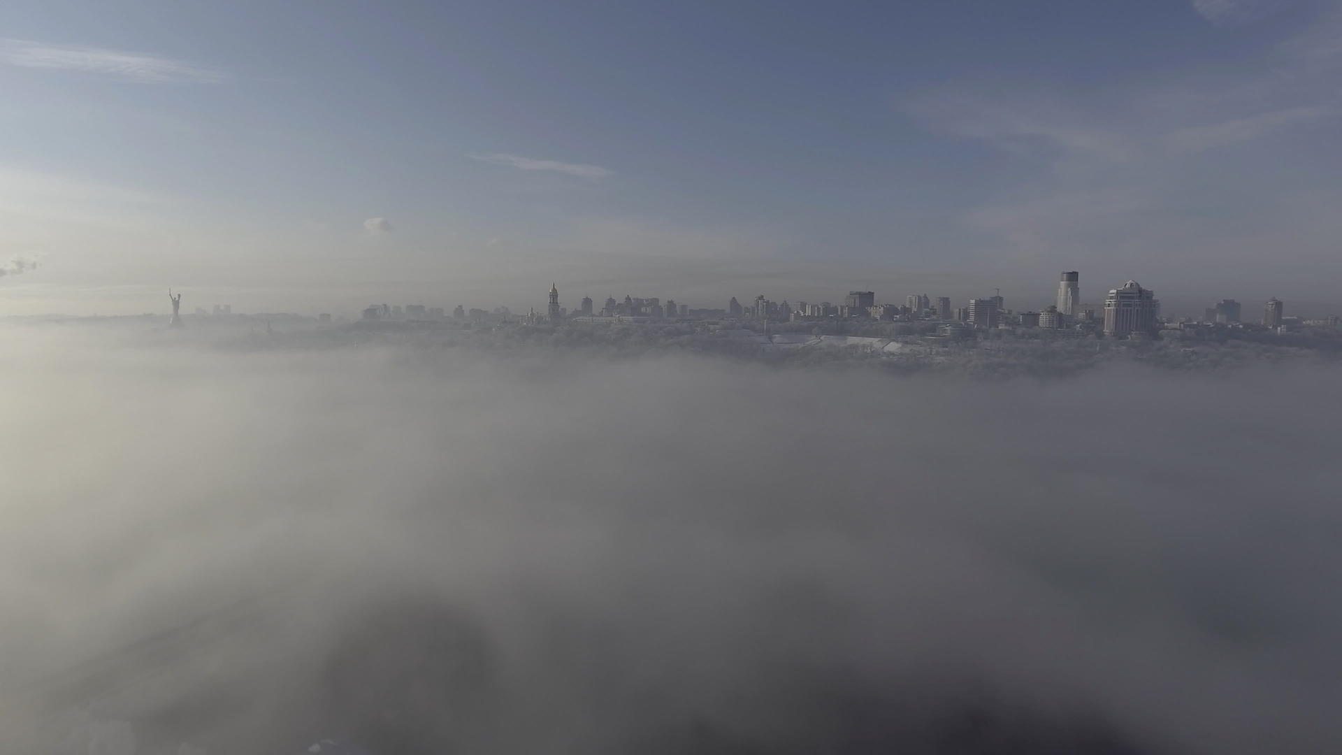 大雾城市视频的预览图