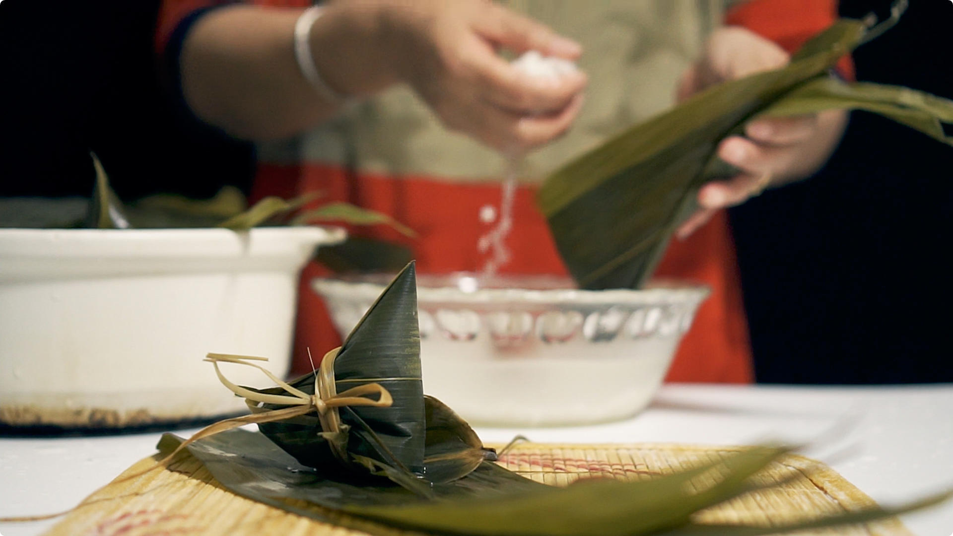 端午节粽子制作过程视频的预览图
