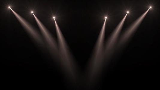 动态光效灯光舞台聚光灯透明背景视频元素视频的预览图