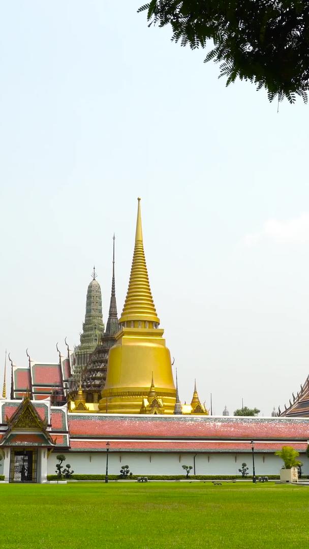泰国首都曼谷著名地标大皇宫景区集合集合视频的预览图