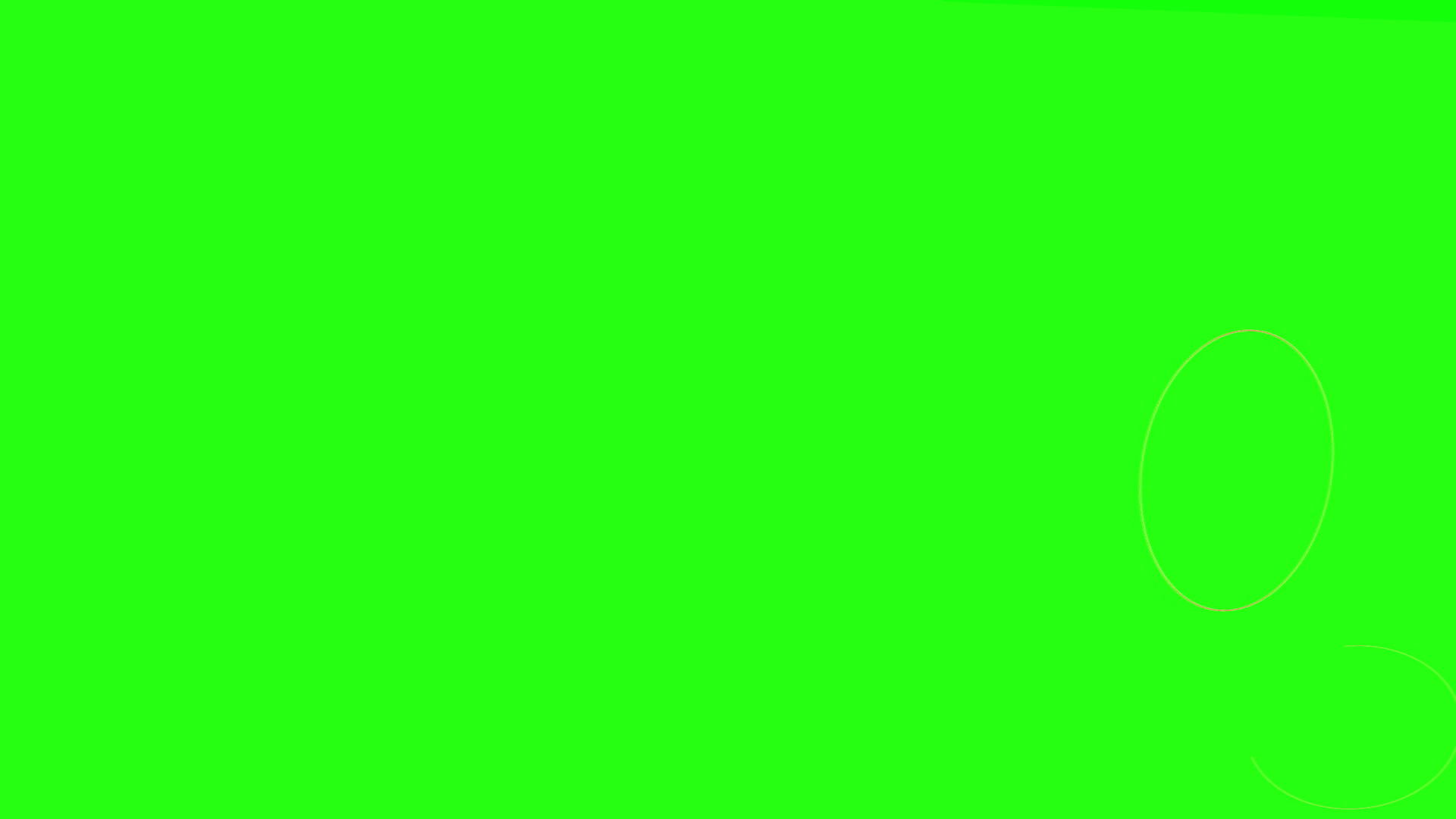 2d绿色背景上的平面黄色抽象技术几何视频动画视频的预览图