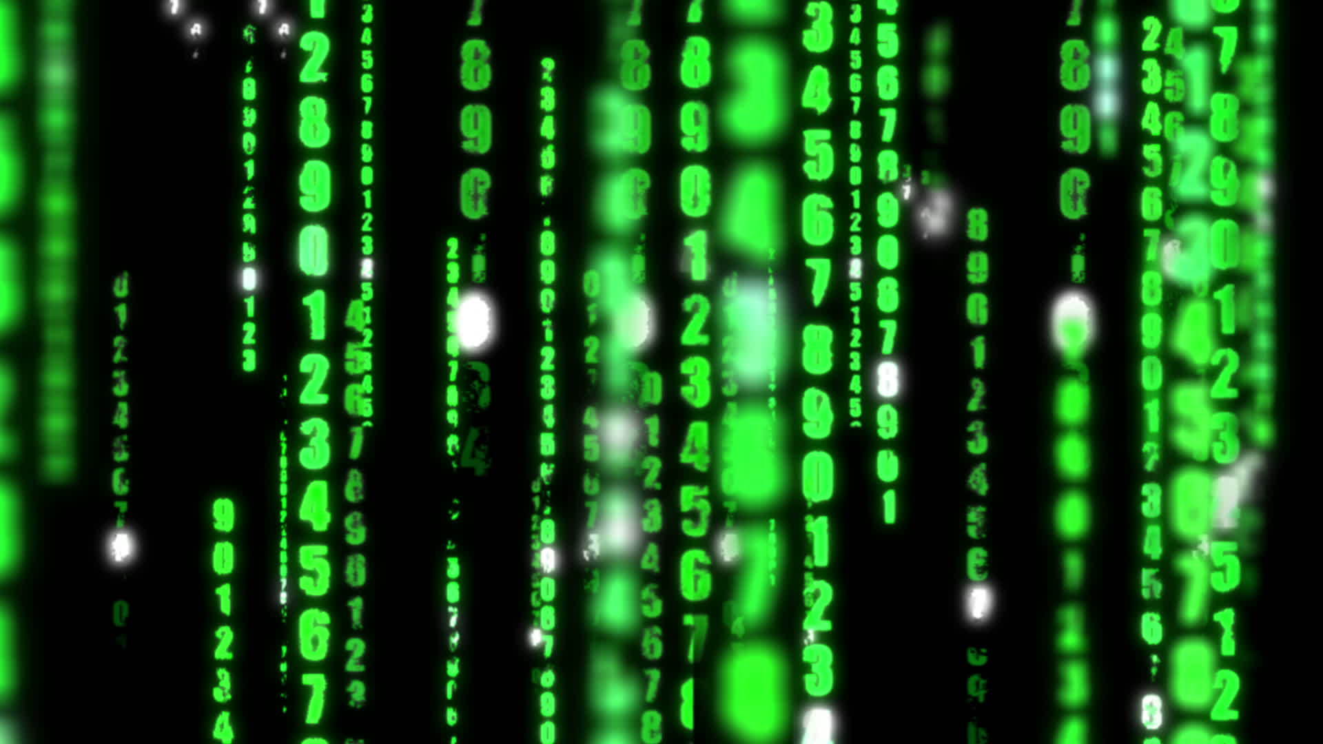 背景二进制代码计算机数据数字矩阵视频的预览图