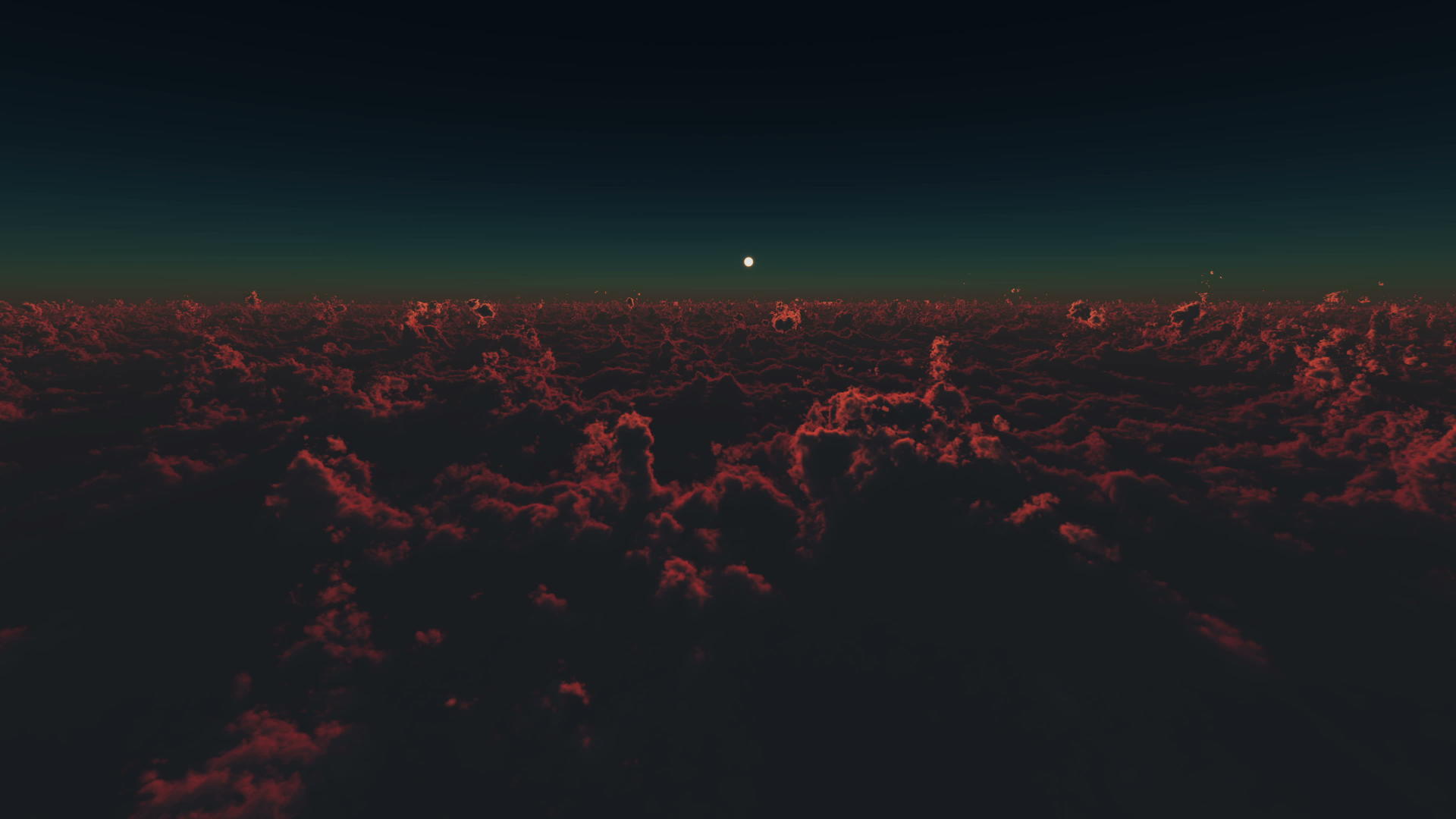 日出前云上航拍视频的预览图