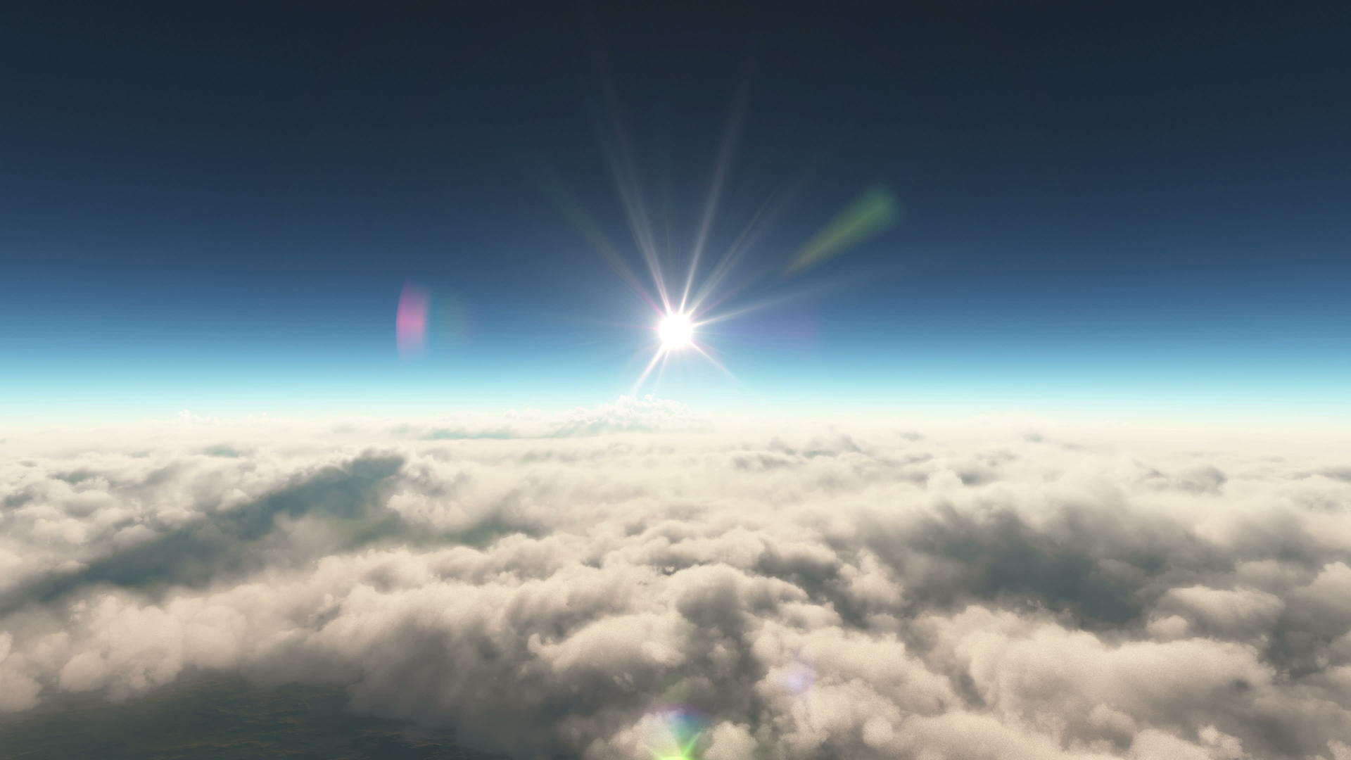 飞过日落云4k视频展示视频的预览图