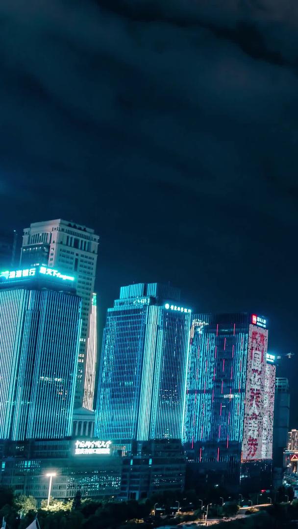 延迟重庆嘉陵江大桥夜景摄影视频的预览图