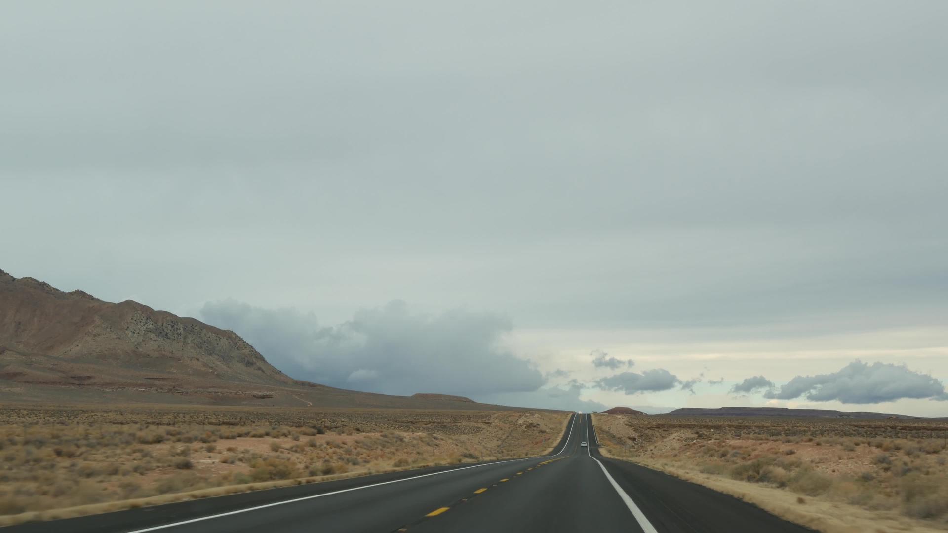 从犹他州乘车前往美国亚利桑那州大峡谷号公路视频的预览图