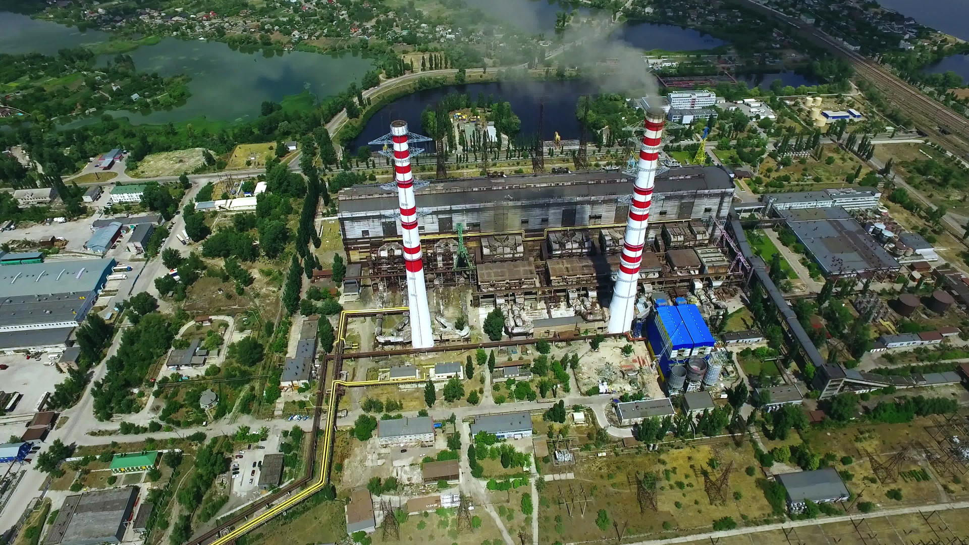 高烟堆热电厂综合体视频的预览图