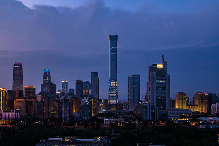 北京城市CBD建筑8K延时视频的预览图