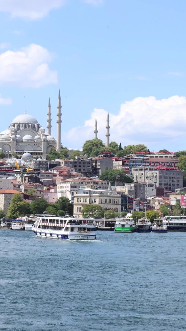 延时视频伊斯坦布尔城市视频的预览图