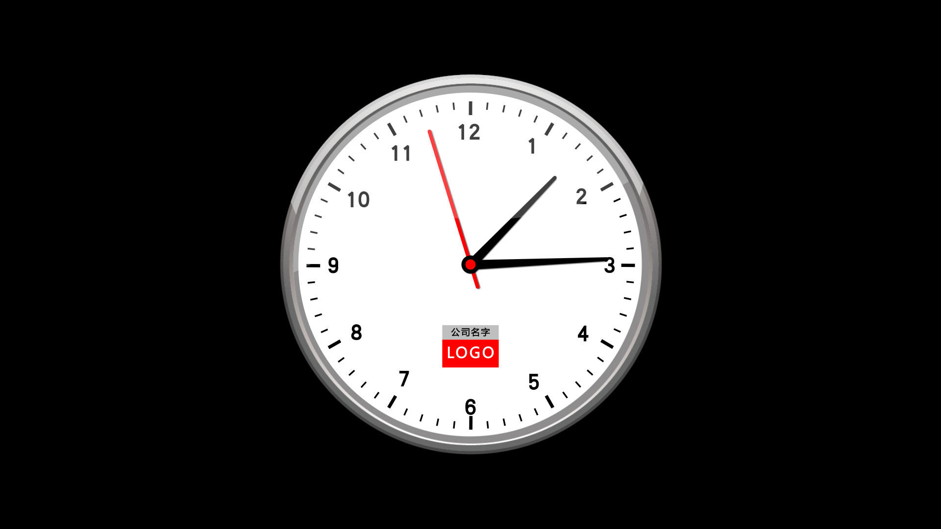 时针钟表转动视频元素视频的预览图