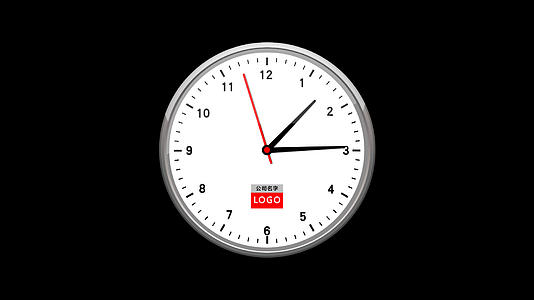 时针钟表转动视频元素视频的预览图