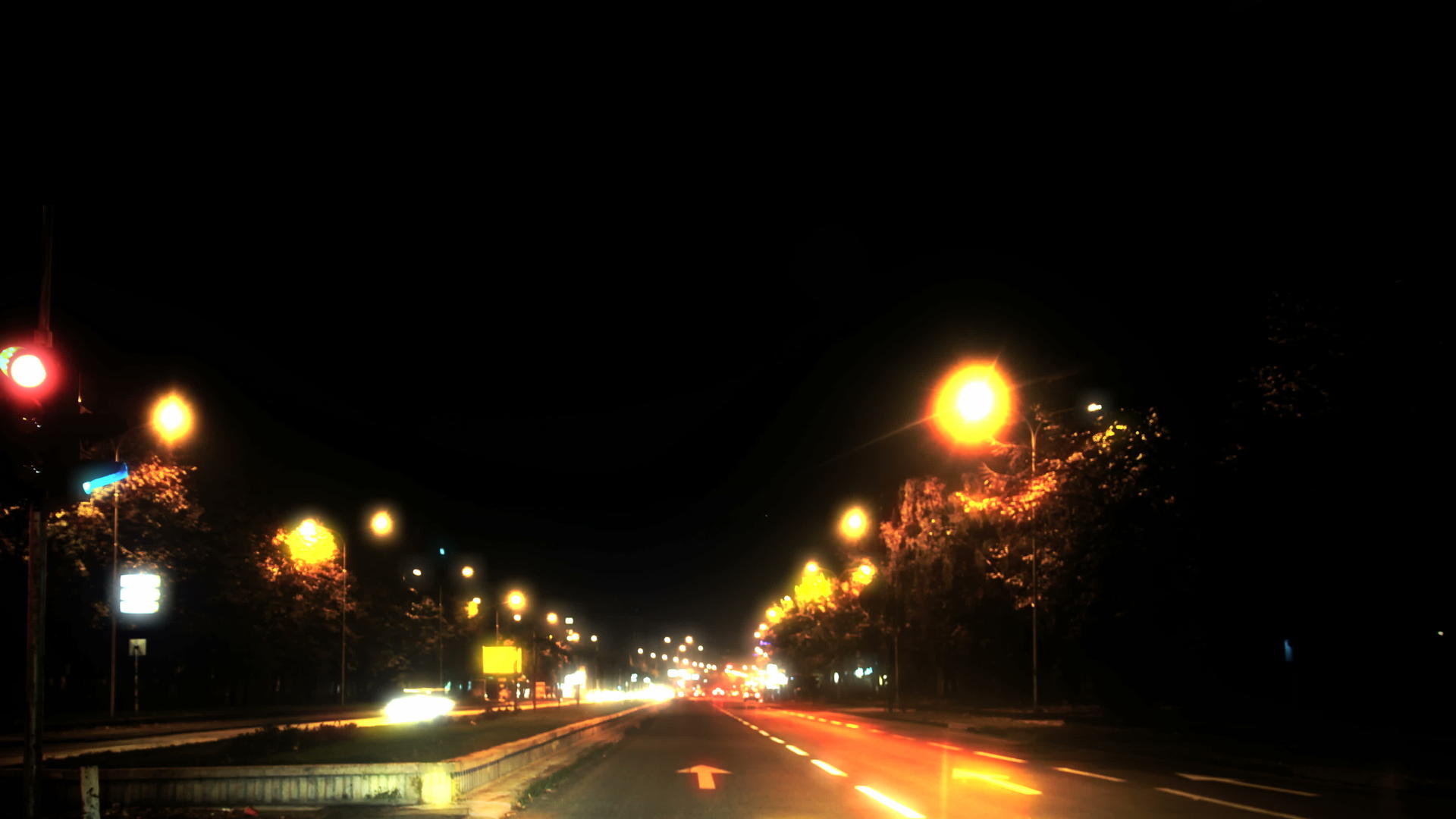 城市灯光交通视频的预览图