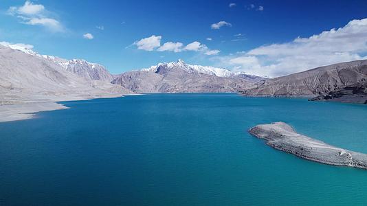 新疆喀什塔县帕米尔高原班迪尔湖视频的预览图