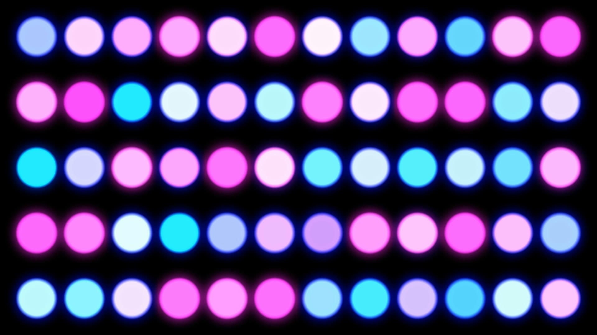 透明通道LED点阵灯光特效素材视频的预览图