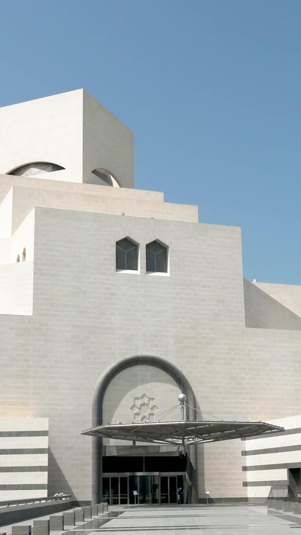 集合卡塔尔多哈地标建筑视频的预览图