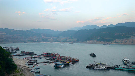 重庆巫山巫峡长江三峡延时4K合集视频的预览图