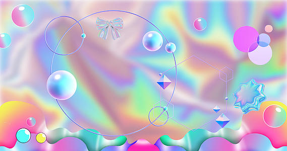 潮流酸性水晶球设计背景感视频的预览图