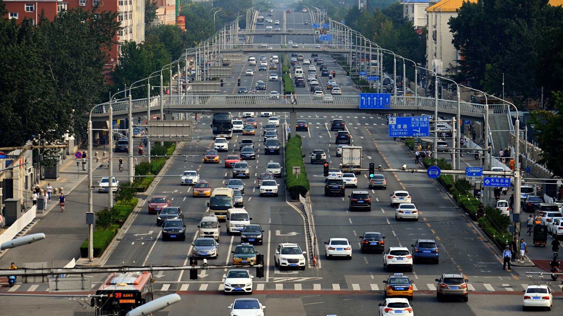 北京公路交通延时视频的预览图