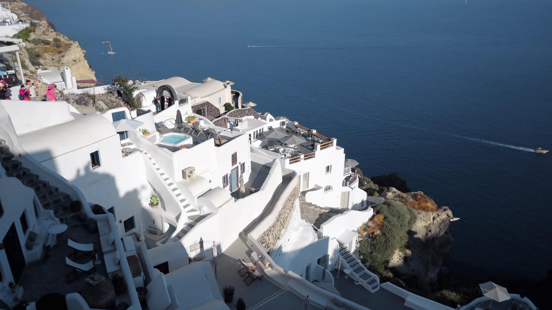 美丽的希腊风景视频的预览图