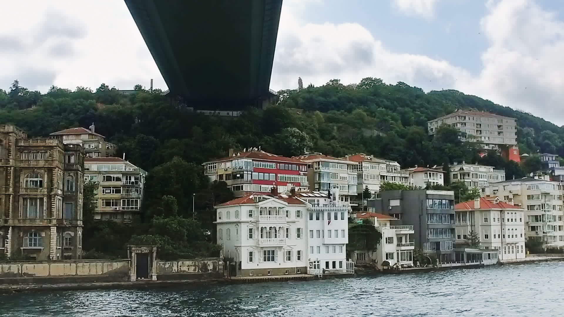 大桥上的博斯普鲁斯海峡视频的预览图