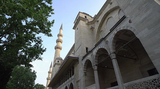 土耳其的伊斯坦布尔清真寺视频的预览图