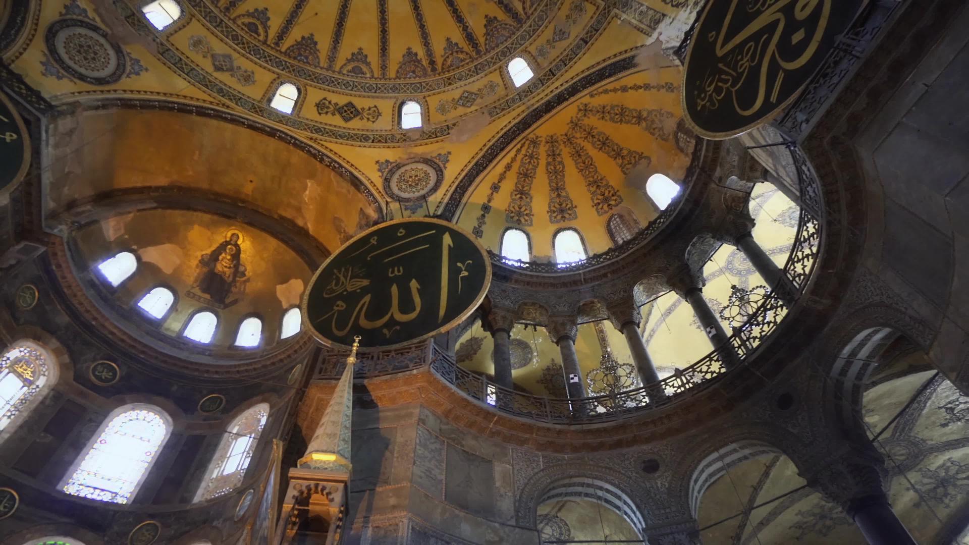 清真寺天花板视频的预览图