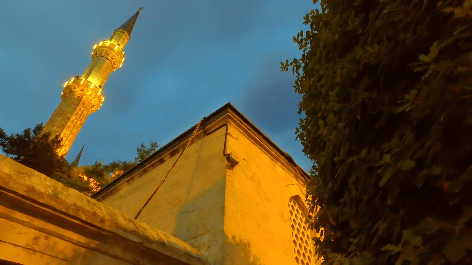 土耳其的伊斯坦布尔清真寺视频的预览图