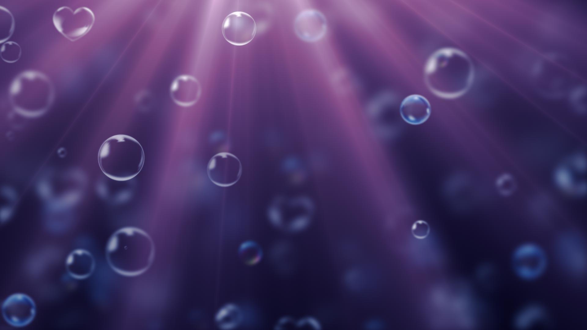 唯美梦幻气泡上升带透明通道视频视频的预览图