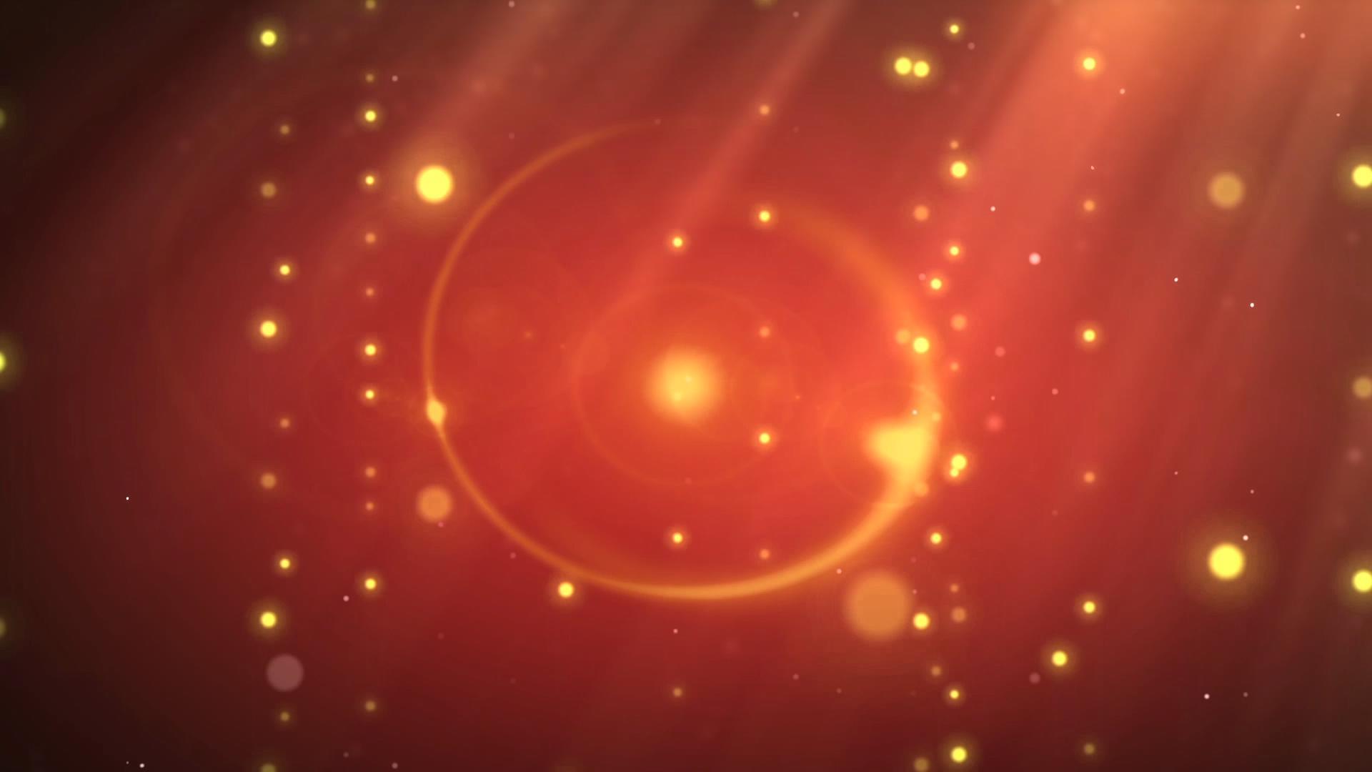 唯美光圈粒子背景视频的预览图