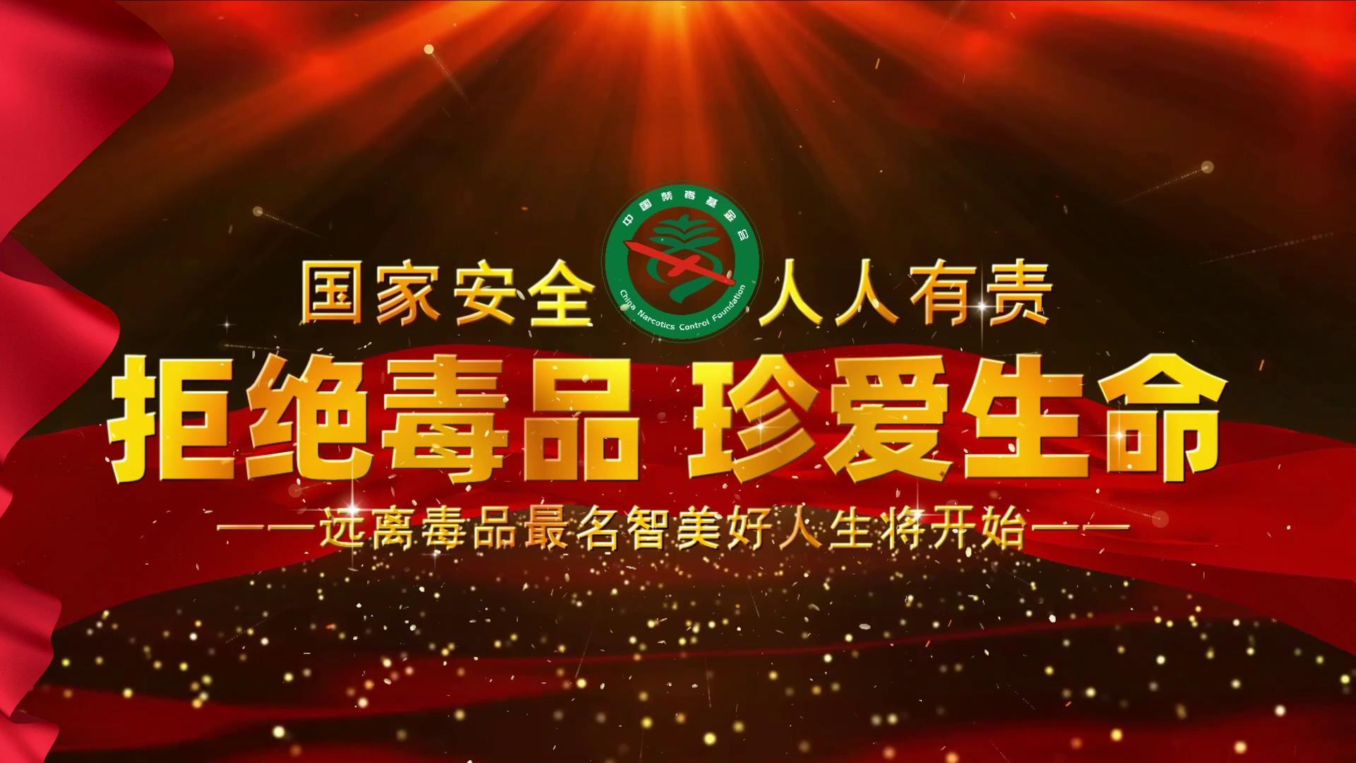 大气国际禁毒日图文开场宣传展示视频的预览图
