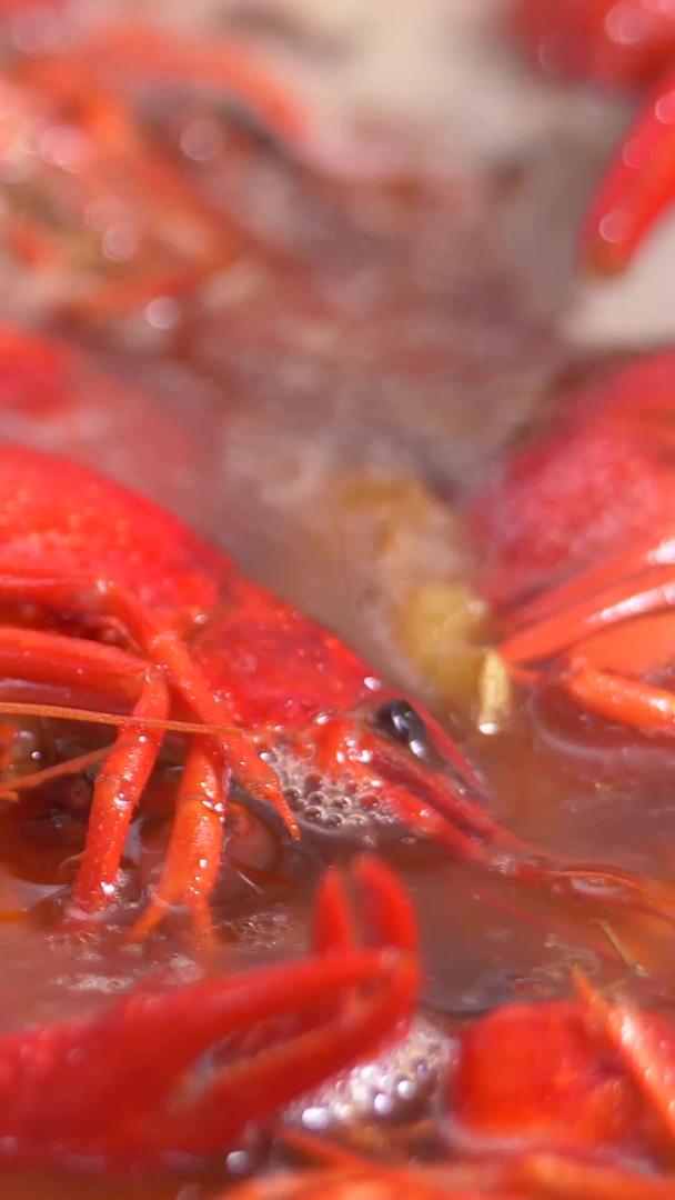 诱人的美食小龙虾视频的预览图