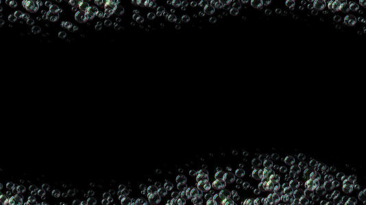 炫彩水泡粒子边框修饰动画视频的预览图