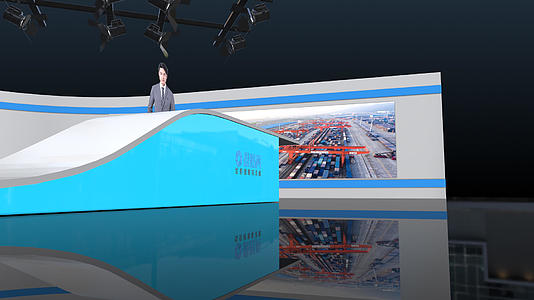 3D虚拟演播室视频的预览图