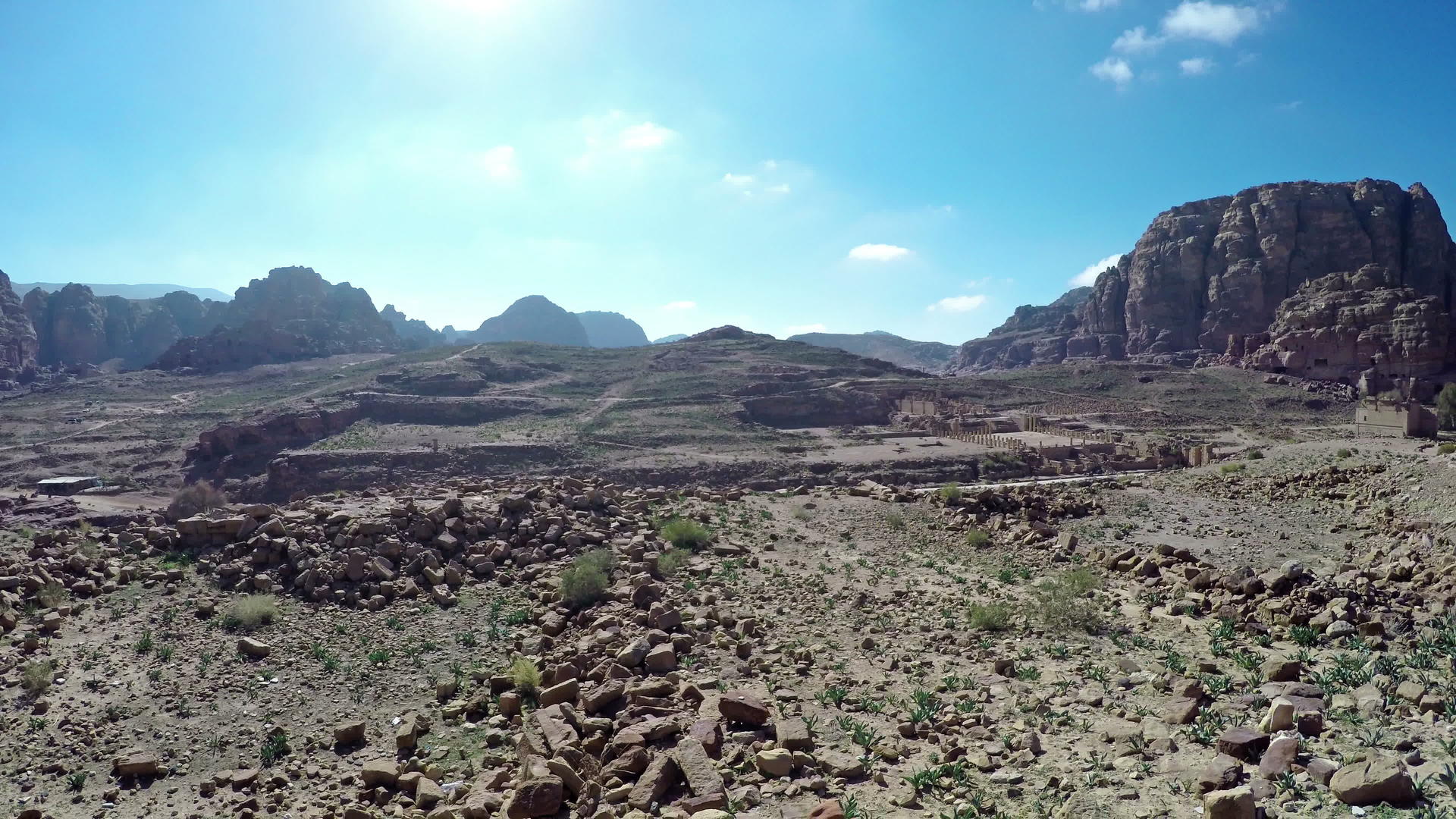 彼得拉沙漠全景视频的预览图