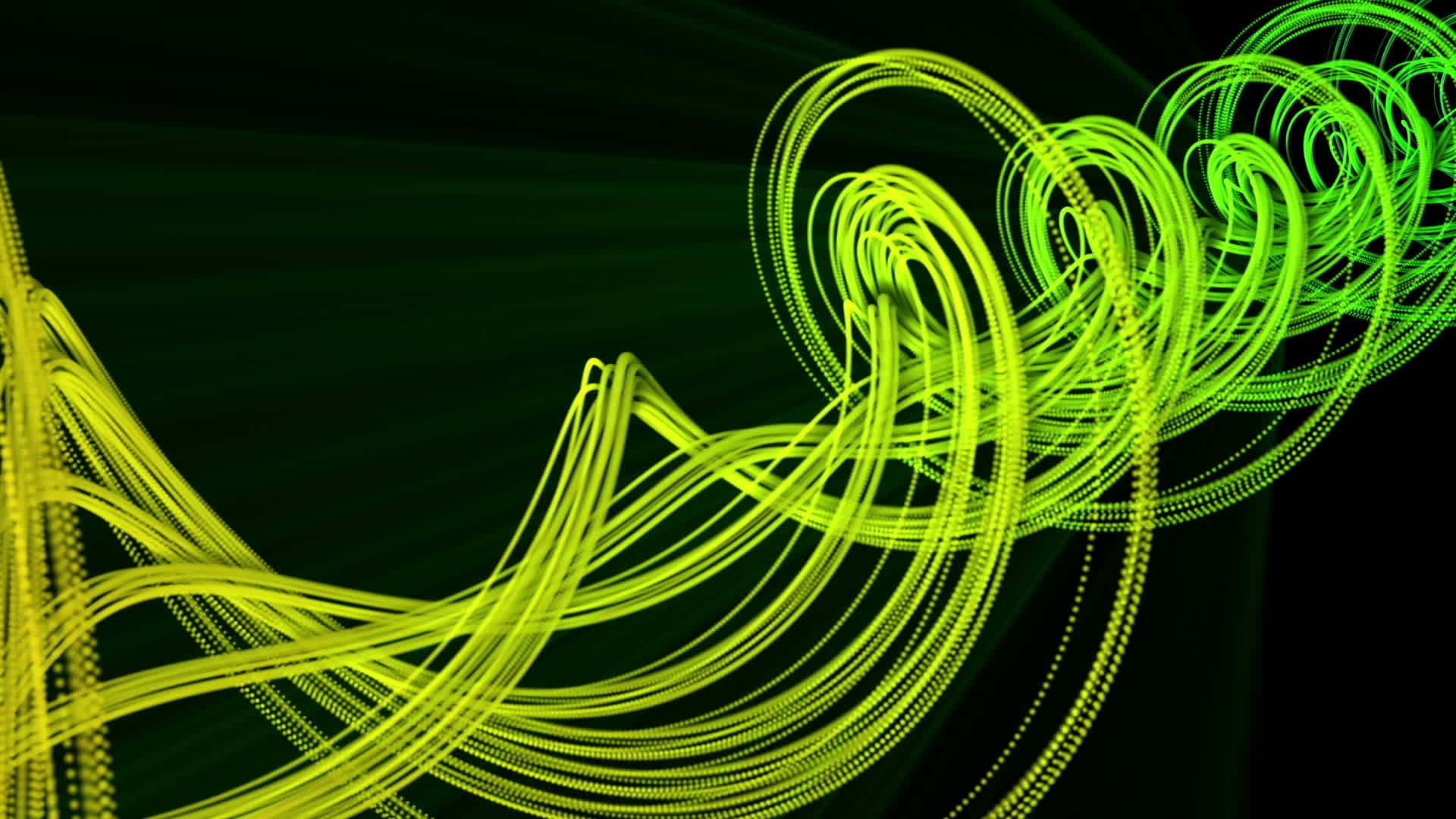 抽象的彩色扭曲线动画背景视频的预览图