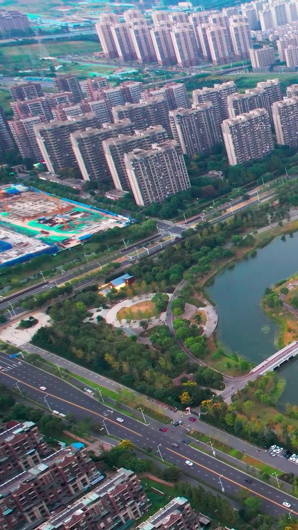南京仙林城市航拍视频的预览图